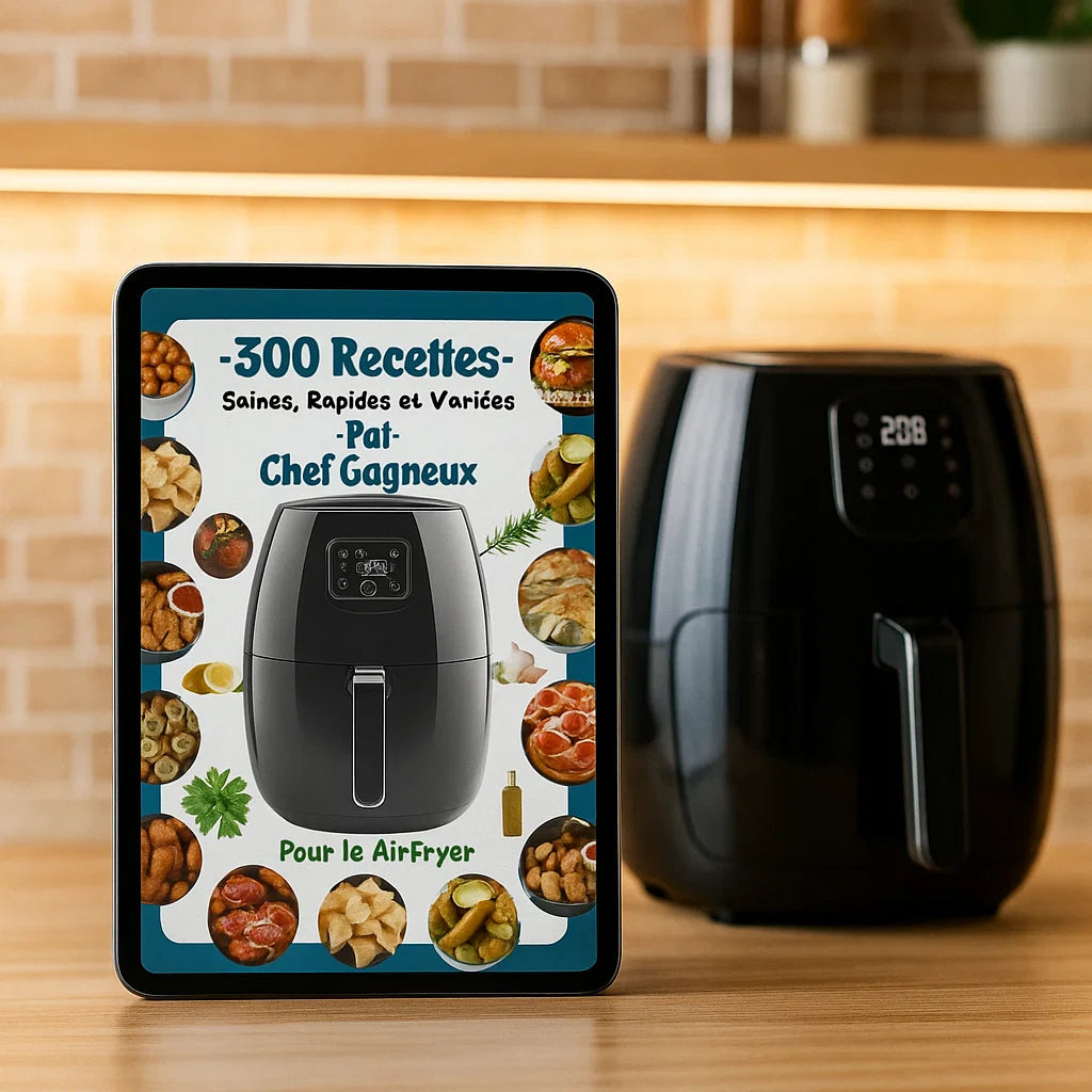 300 Recettes Saines, Rapides et Variées pour le AirFryer par Chef Gagneux 
